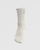 The Daily Pilates  Slouch Sock - Off White