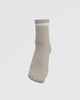The Daily Pilates 3/4 Crew Sock - Oat Milk