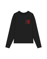 The Mens Long Sleeve - Black - Rebels Elite - Left Chest & Back - Full Color